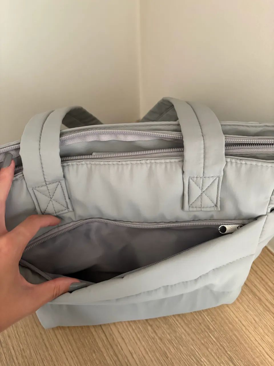 Bolsa de Viagem Cinza - Foto 2