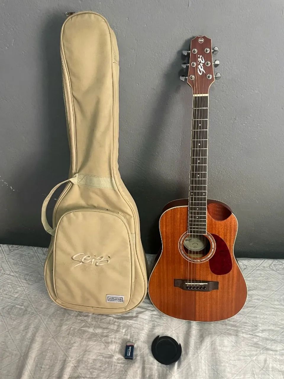 Violão Baby Seizi + Bag - Regulado Luthier - Foto 4