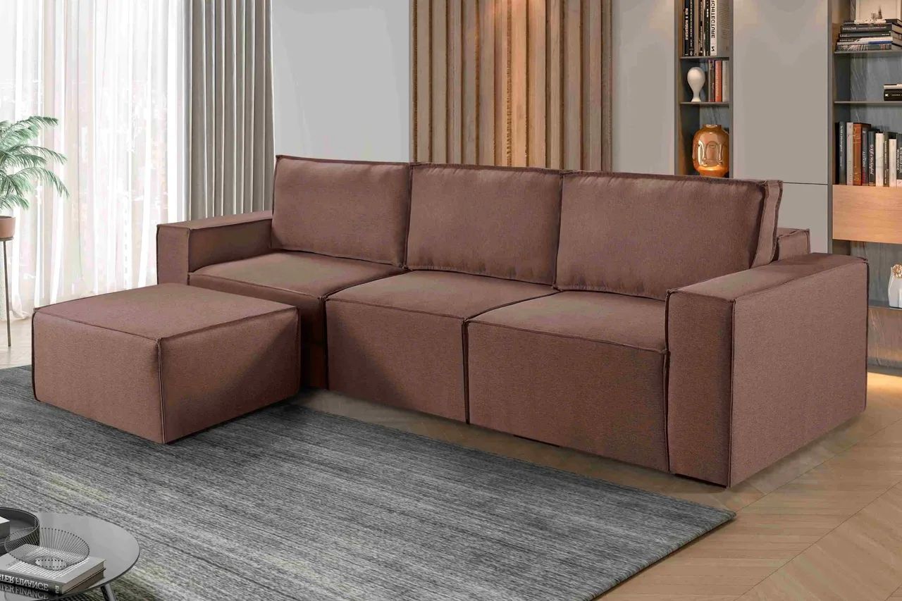 SOFÁ MODULAR SUPER CONFORTO E FUNCIONALIDADE MODELE COMO QUISER SURPREENDA-SE!! 626SR6 - Foto 2