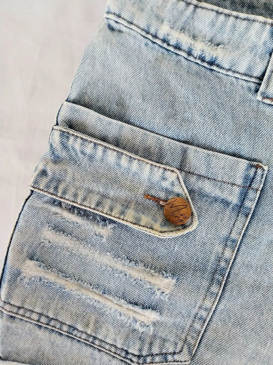 Short Jeans Desfiado