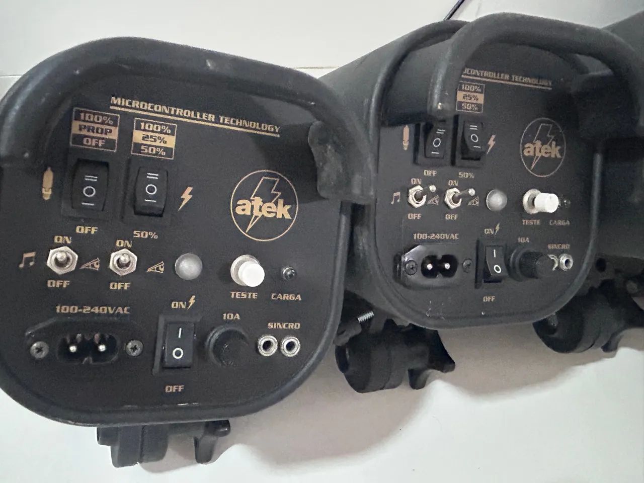 4 tochas ATEK para Iluminação Fotográfica - Foto 2