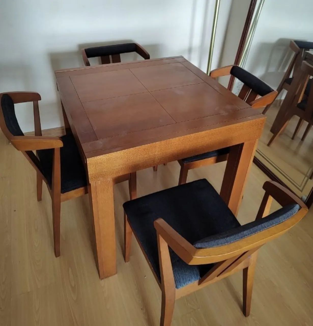 Mesa de Jantar Extensível em Madeira - Foto 2