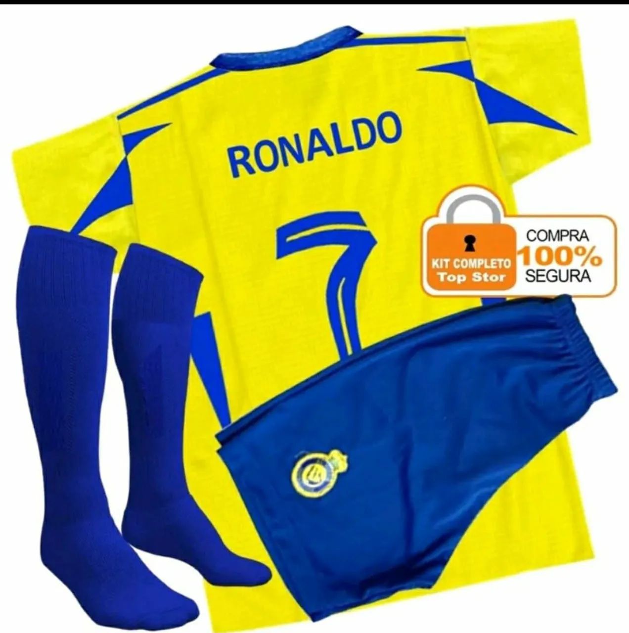 Conjunto CR7 infantil 