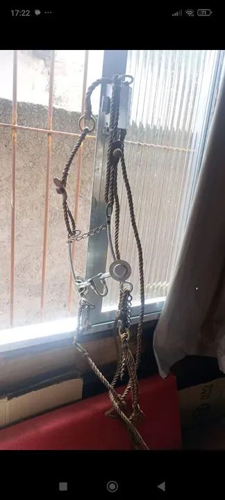 Freio de mão para cavalo 