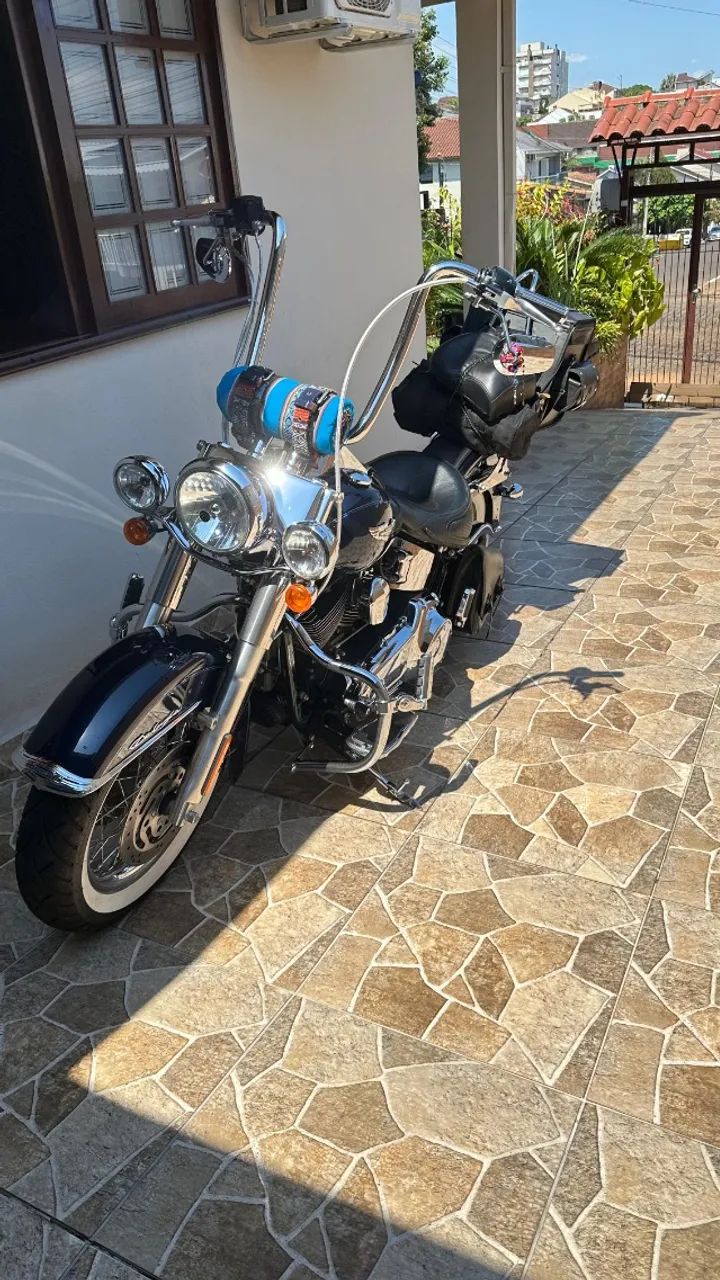 HARLEY DAVIDSON SOFTAIL DELUXE 2014 C/ ACESSÓRIOS - Foto 5
