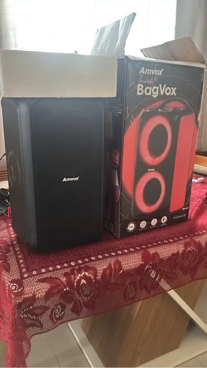 Caixa de Som Bluetooth Amvox X - Foto 2