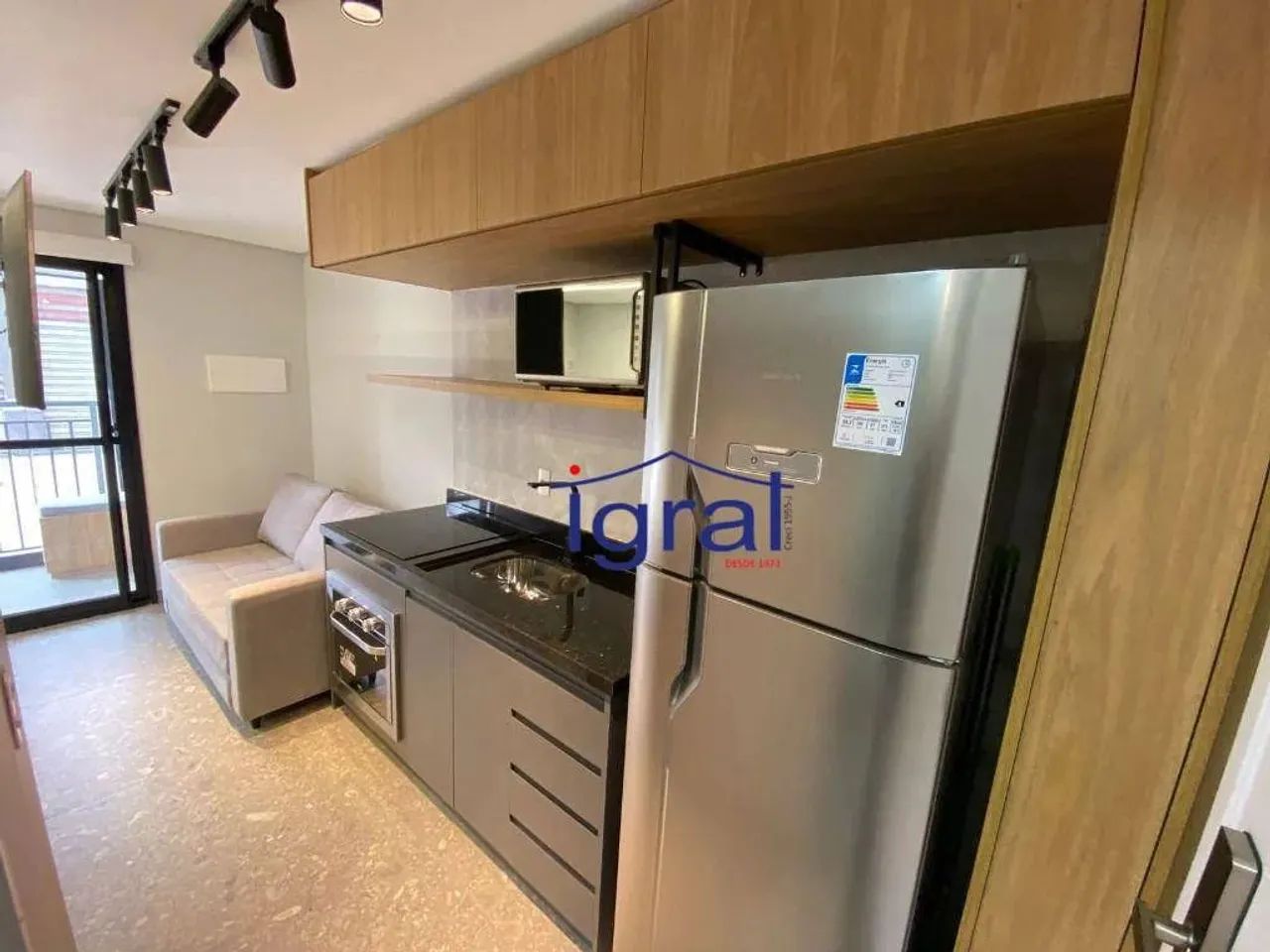 Studio mobiliado com 1 dormitório para alugar, 28 m² por R$ 3.000/mês - Jabaquara - São Pa