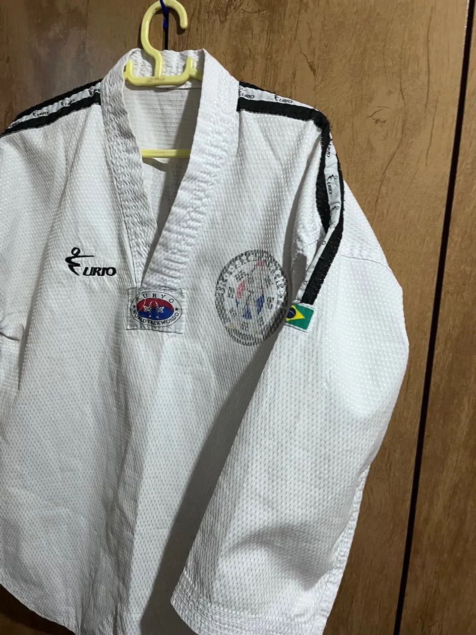 Blusa Kimono Taekwondo Rooster - Branco - Foto 2
