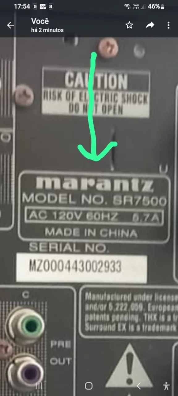 Receiver Marantz SR7500 - (Leia o anuncio) - Foto 4