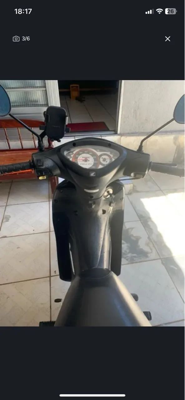 Honda Biz 125 / 2009 / Preta - Foto 3