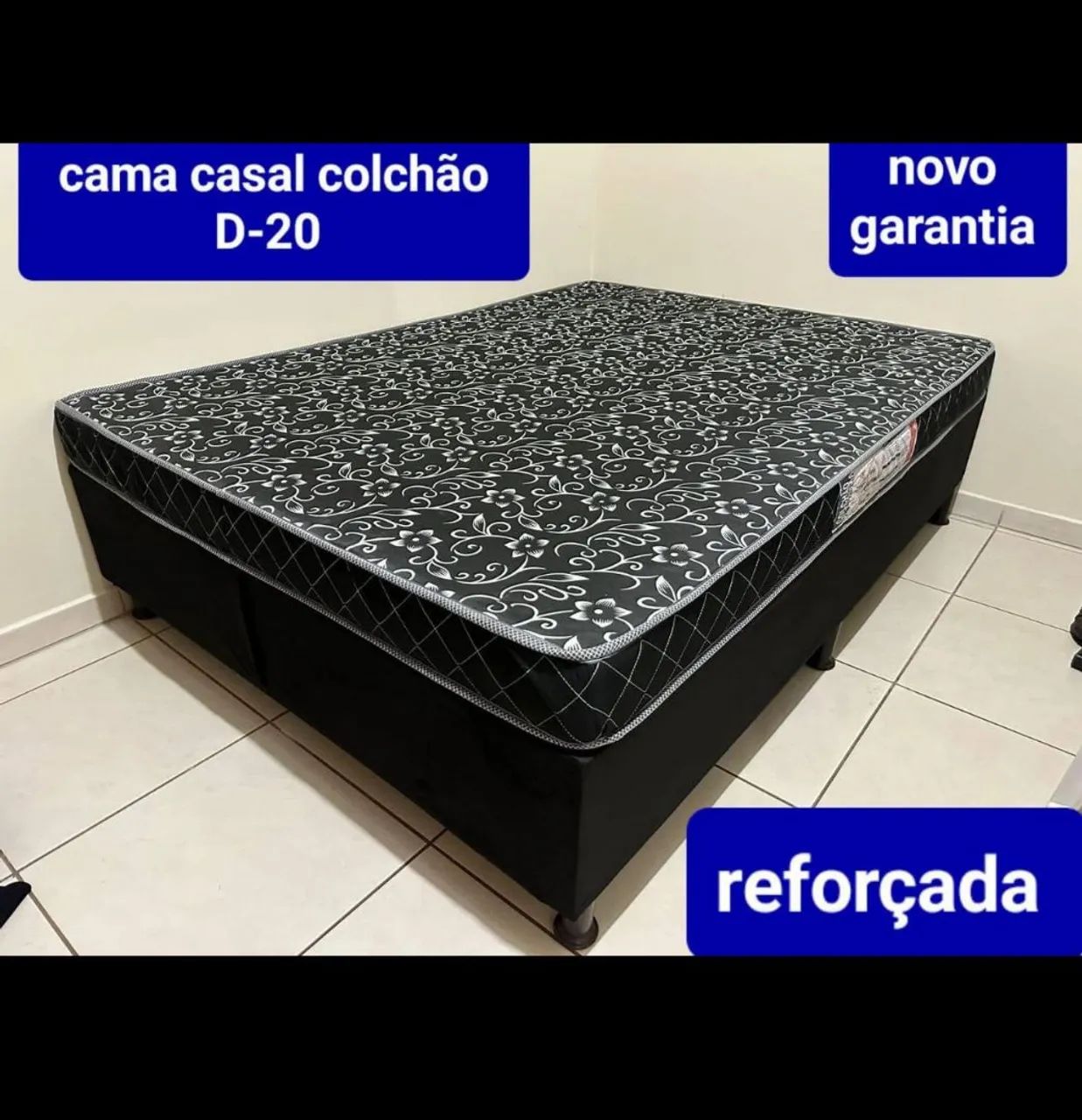 Cama e Colchão Completa Conjunto , Nova - Foto 2