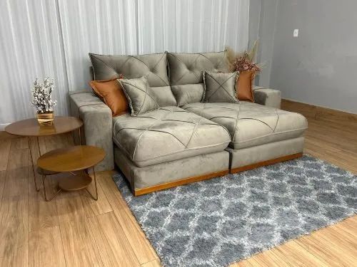 Sofá Retrátil e Reclinável Gran Bello 2,50 m - Pronta Entrega! - Foto 3