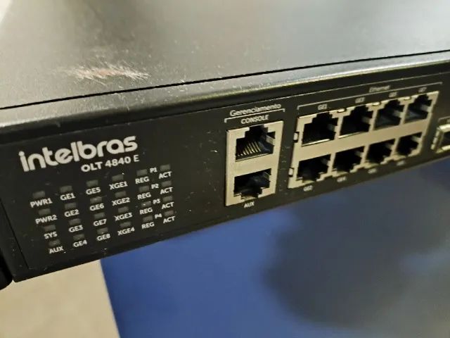 OLT INTELBRAS 4 Portas EPON