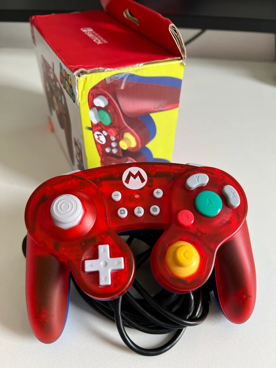 Controle Mario Hori Switch 