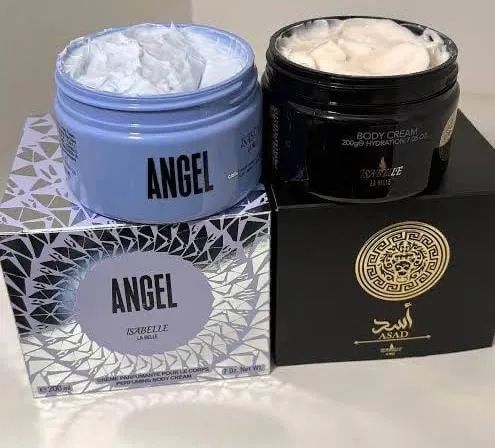 Pasta creme hidratante corporal Angel Isabelle La Belle 200ML original nova 