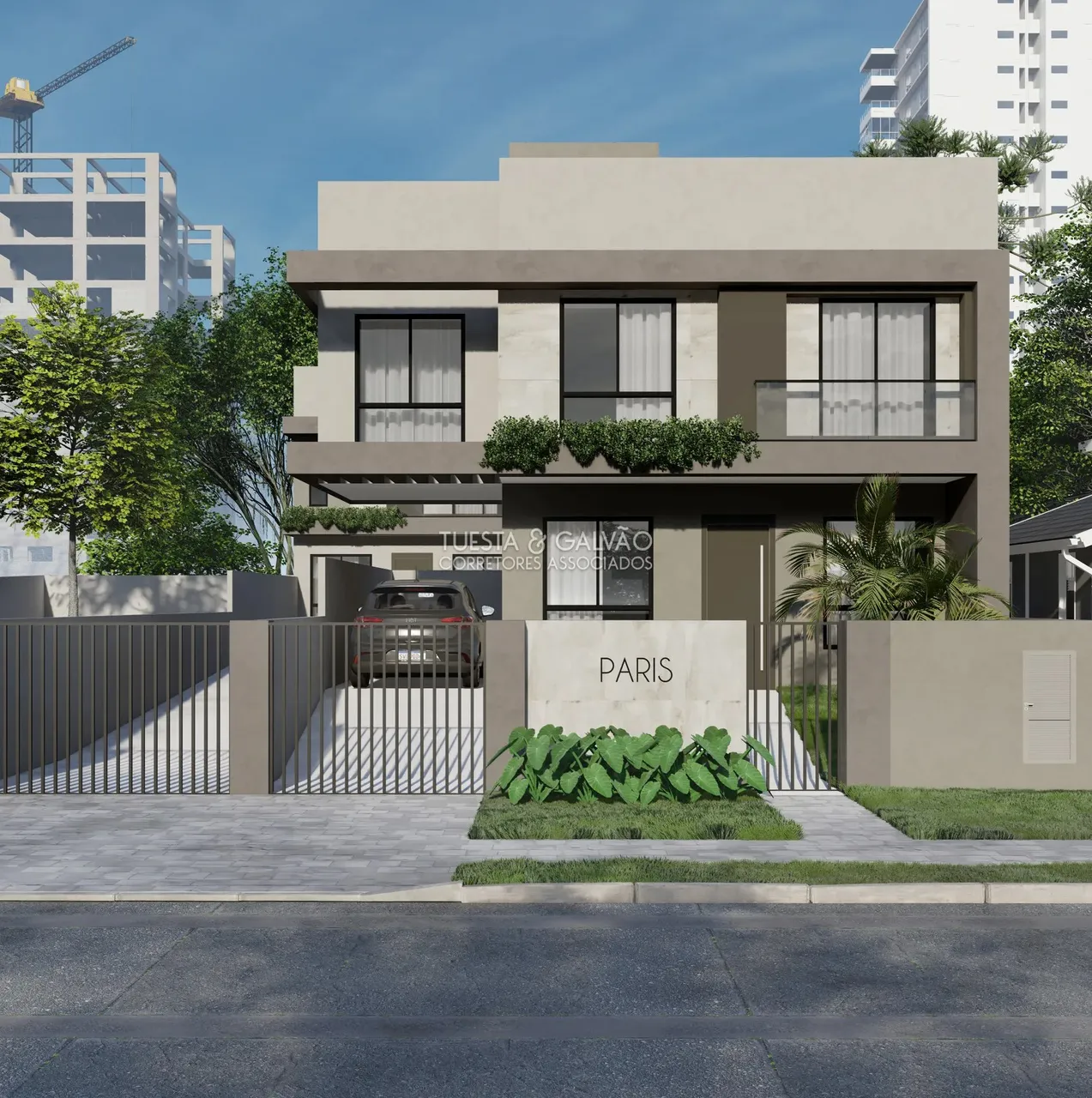 Lindo Triplex com Terraço e Jardim à Venda Lindóia, Curitiba/PR