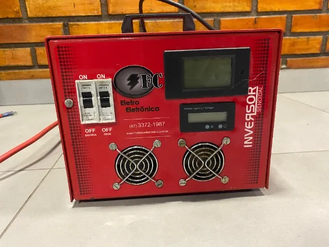 Inversor senoidal 2000w 24DC P/220AC FC ELETRO ELETRONICA