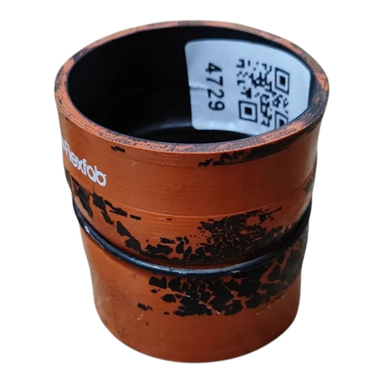 Mangueira Turbina Intercooler Cam Vw Novo Delivery 11180 Laranja - Foto 5