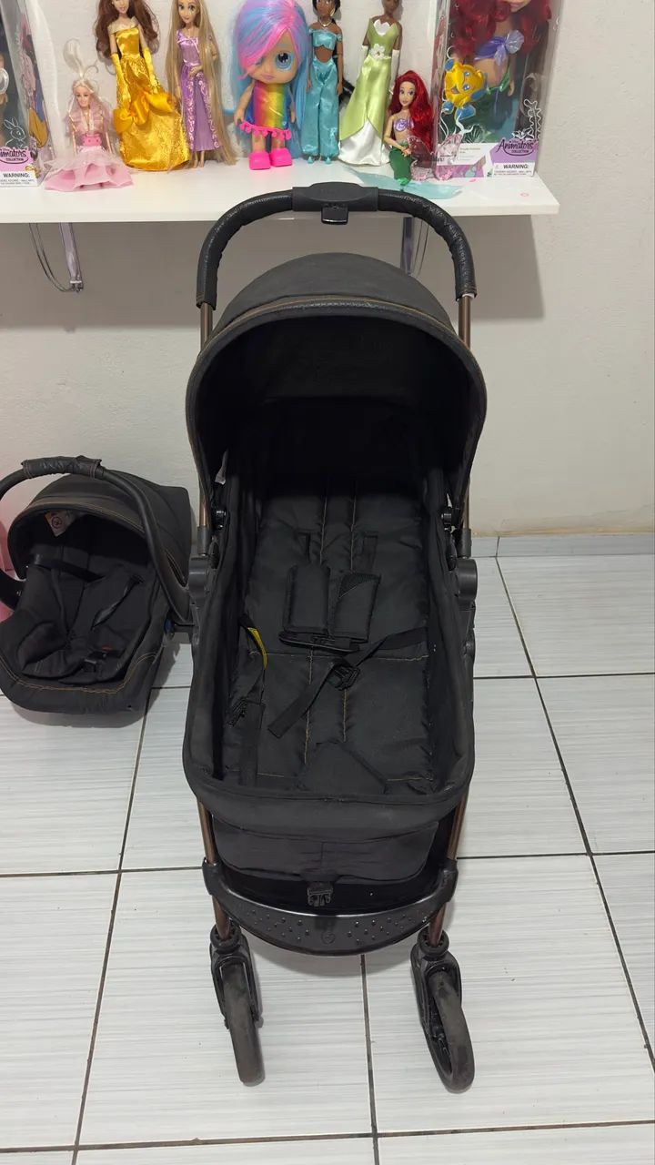 Carrinho Moisés e bebê conforto Galzerano - Foto 5