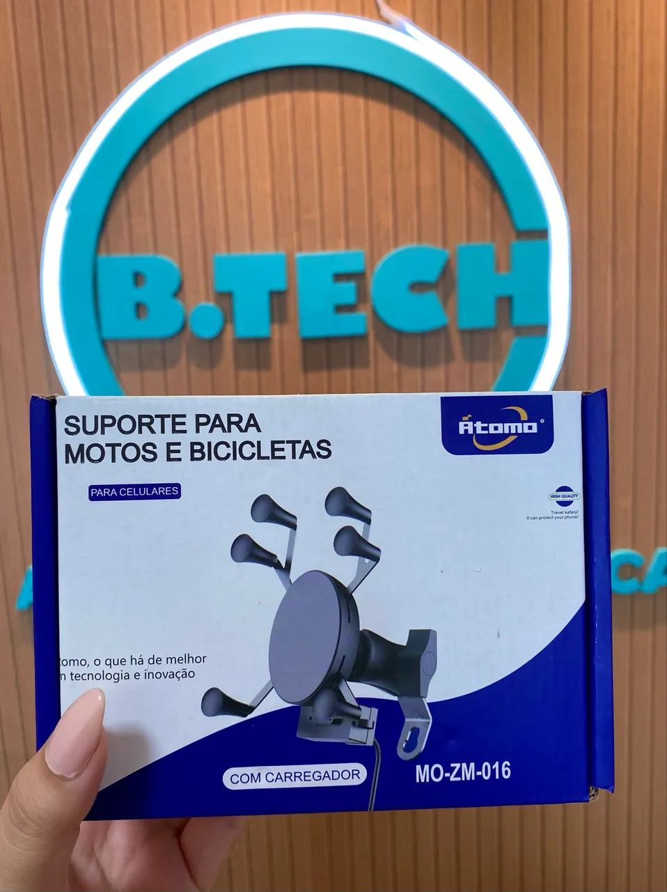 Suporte para moto e bicicletas 