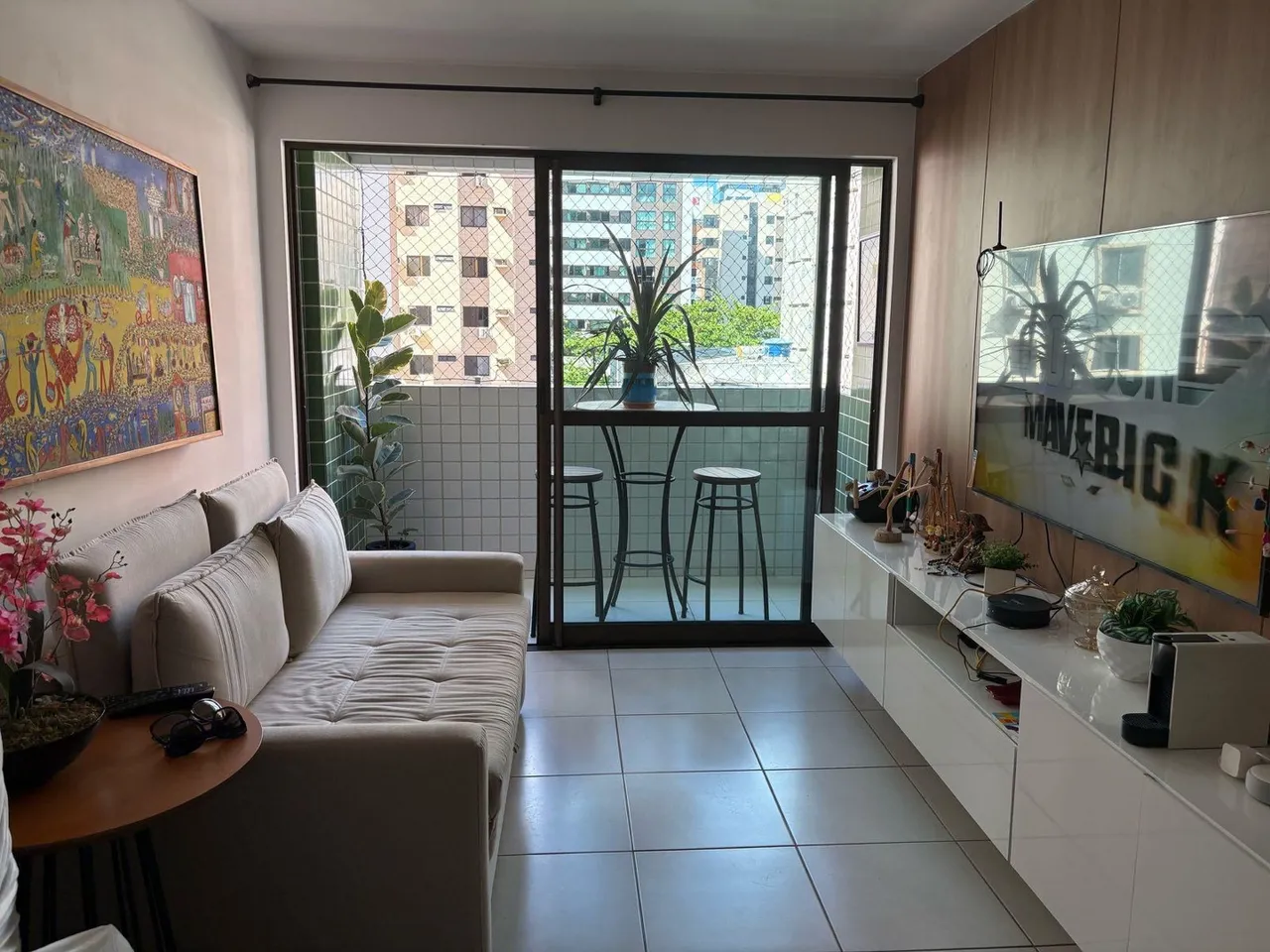RS-Excelente Apt 2/4 no coração da ponta verde-MOBILIADO.