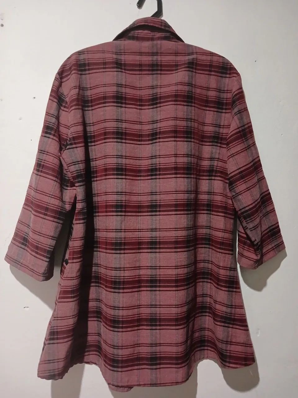 Camisa xadrez cardigan  - Foto 2