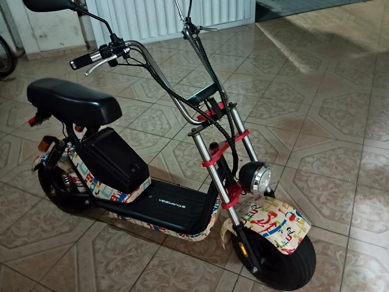 Moto elétrica estar mega semi nova valor 9.900