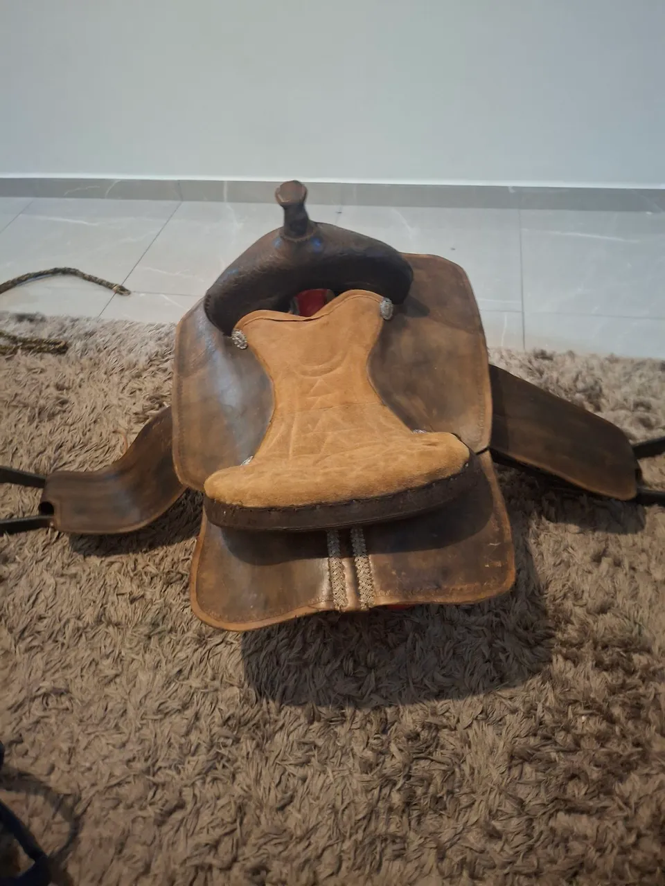 Sela de Cavalo em Couro