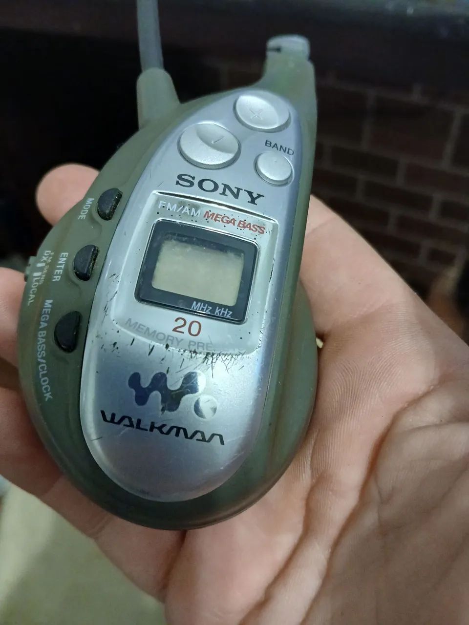 Walkman Sony FM/AM Mega Bass - Antigo