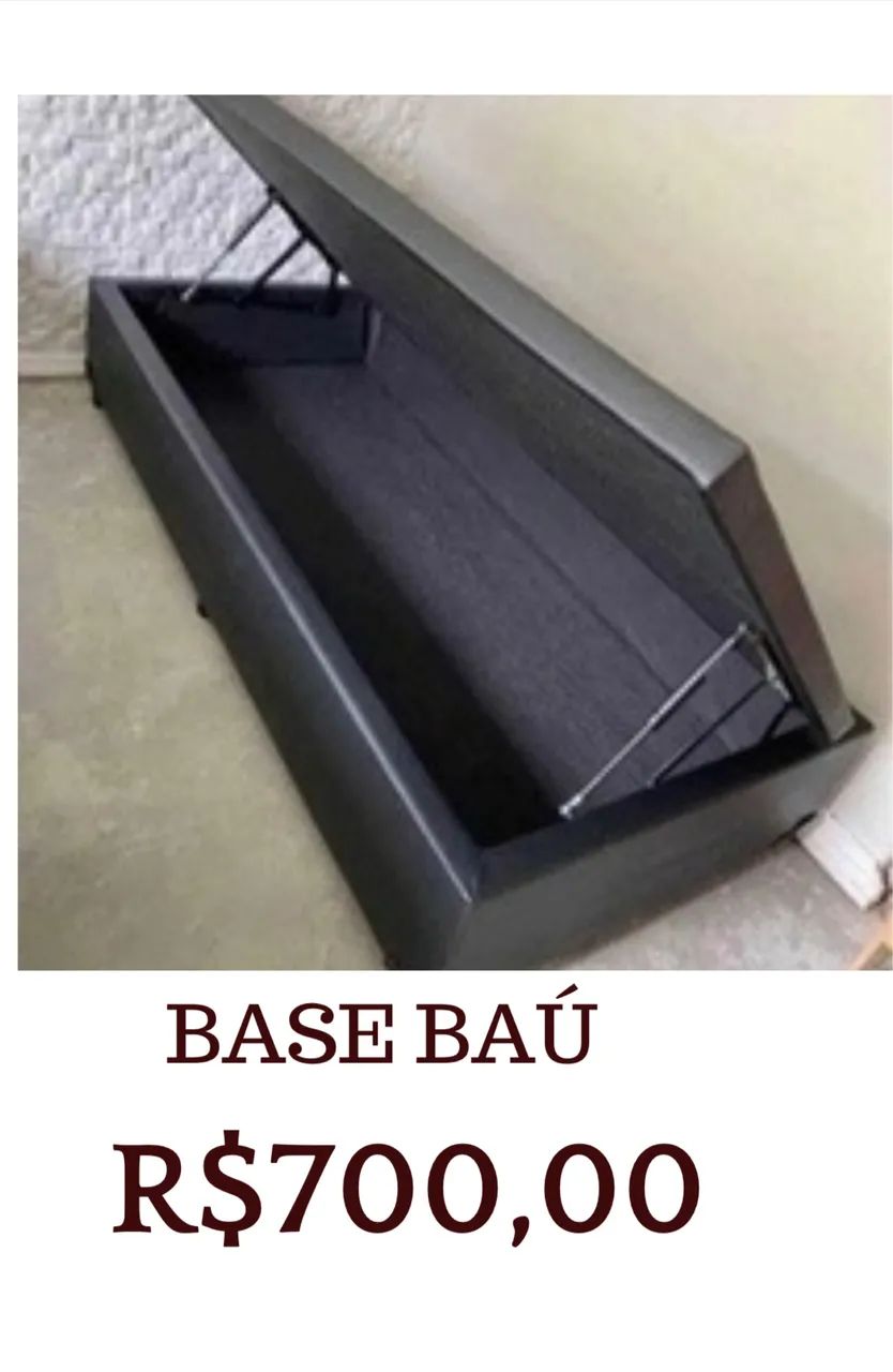 Base baú solteiro
