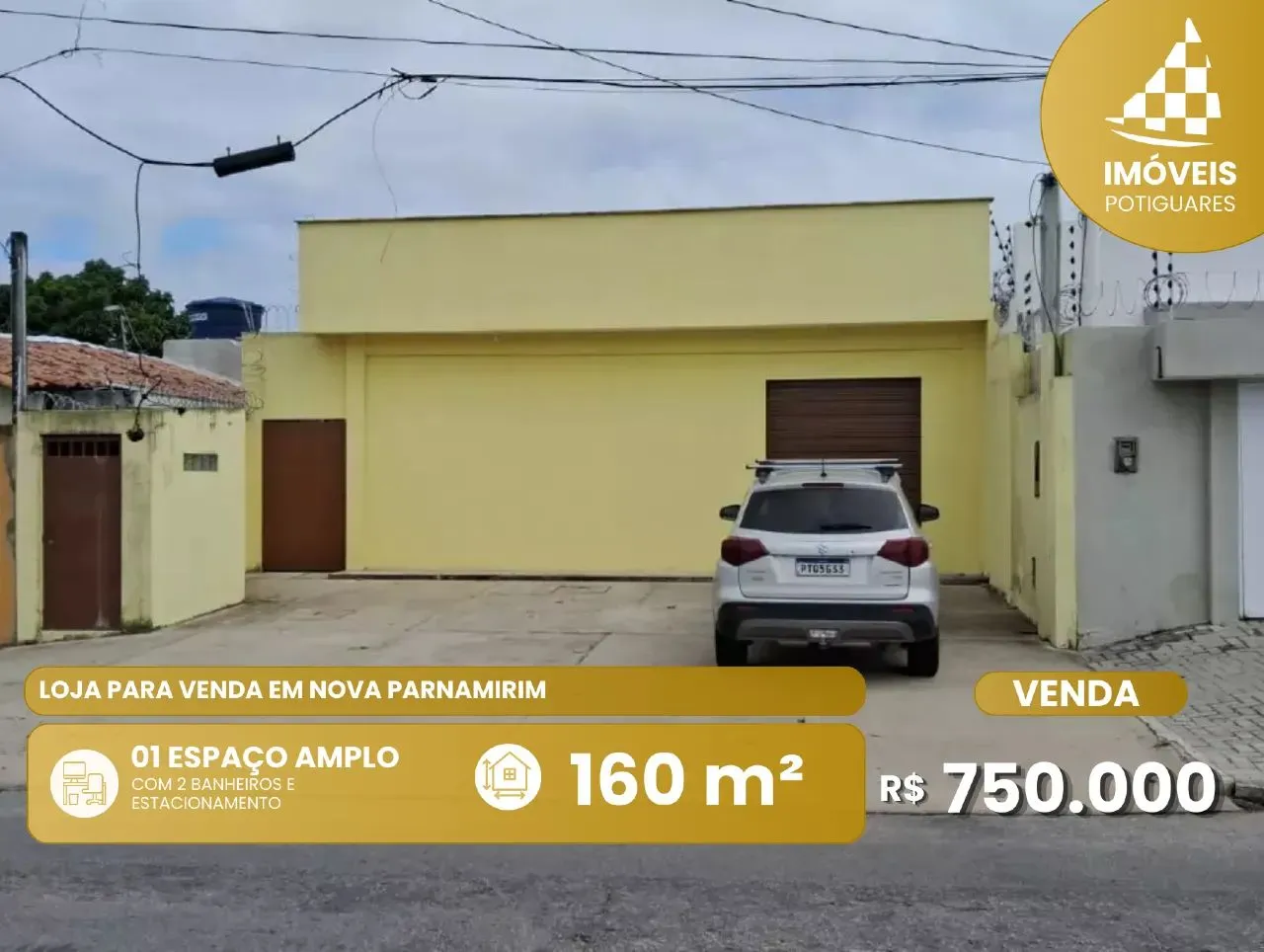 LOJA PARA VENDA EM VIA MOVIMENTADA NOVA PARNAMIRIM