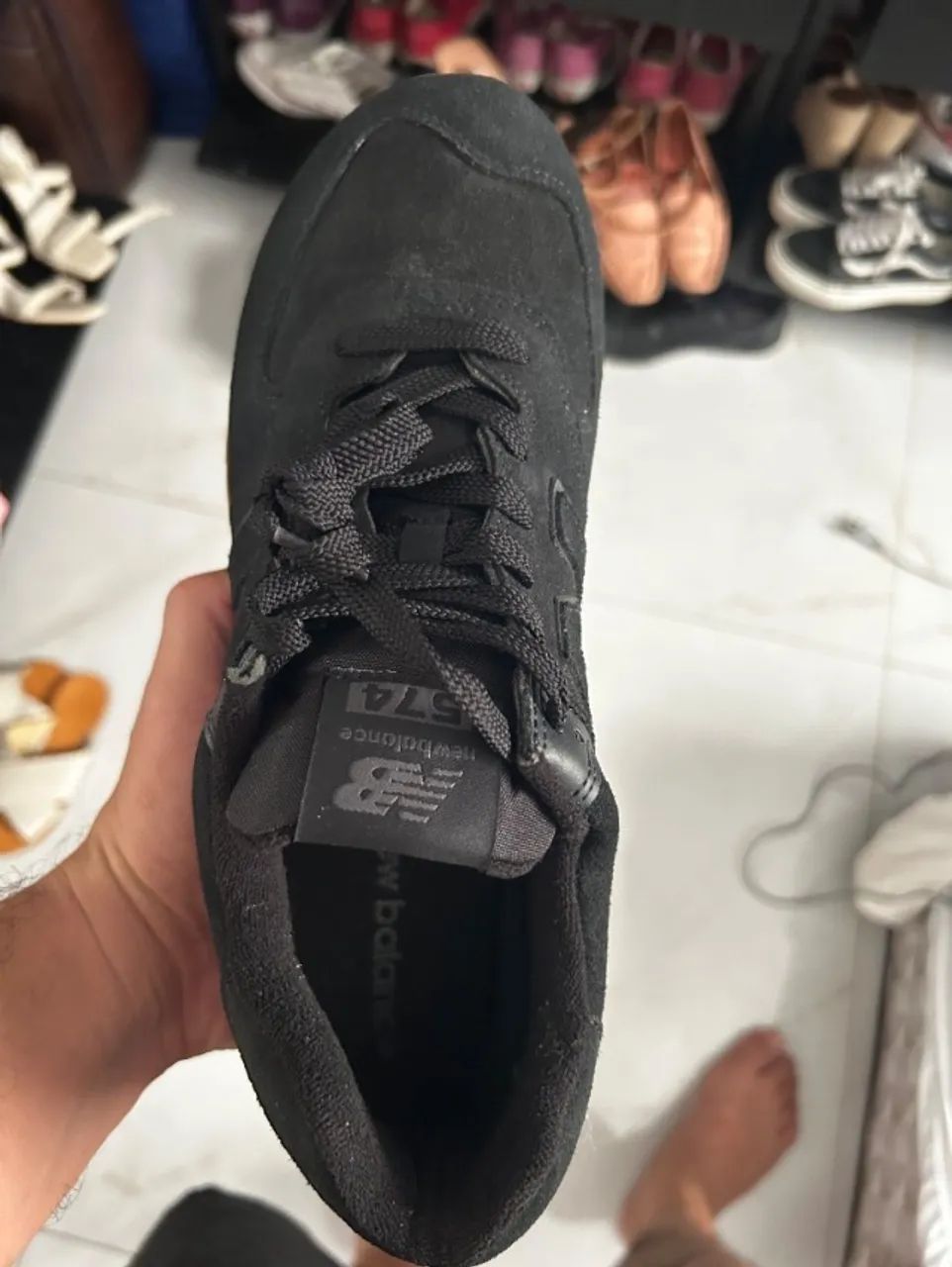 Tênis New Balance 574 V2 Black - Foto 3