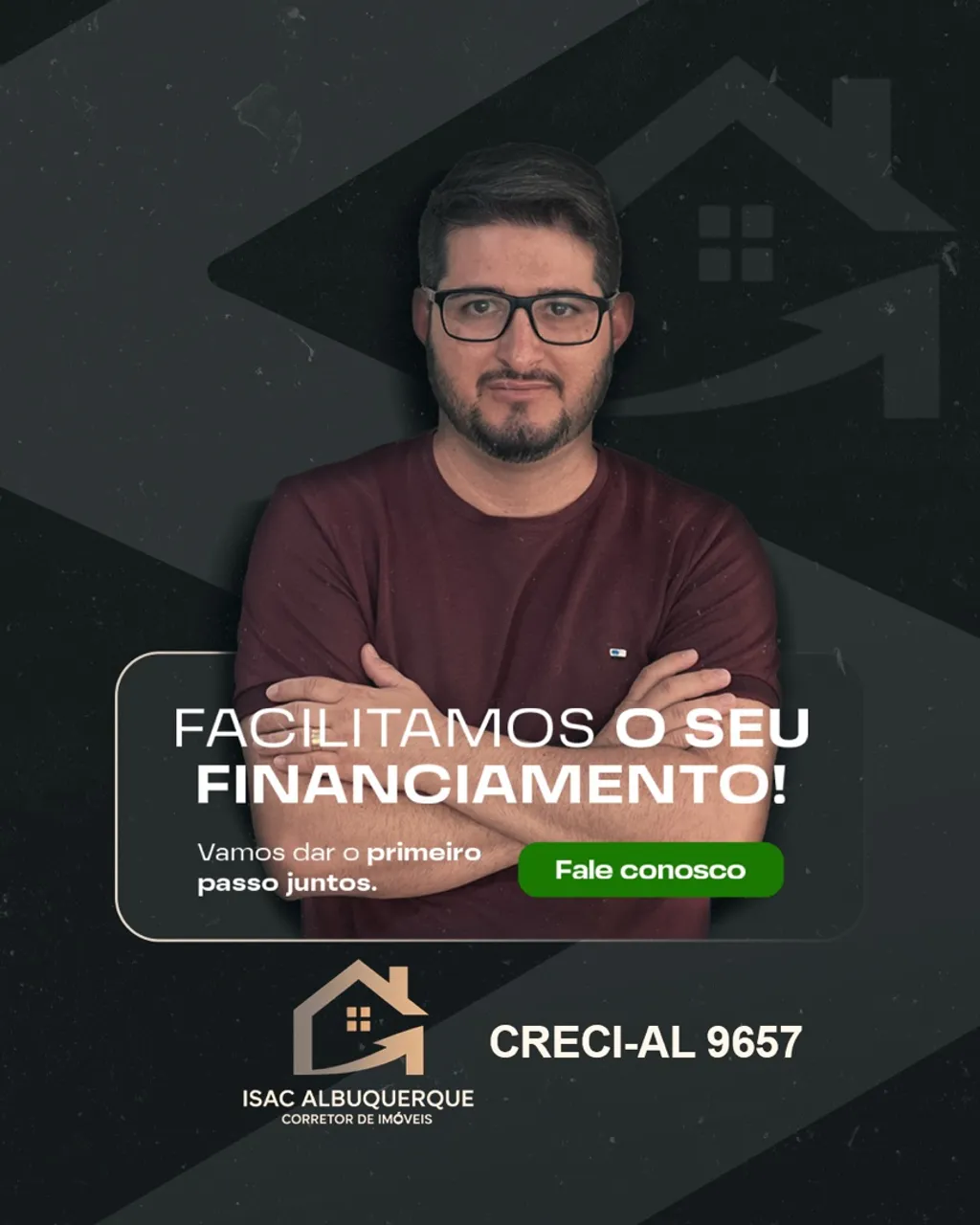 Casa financiada MCMV