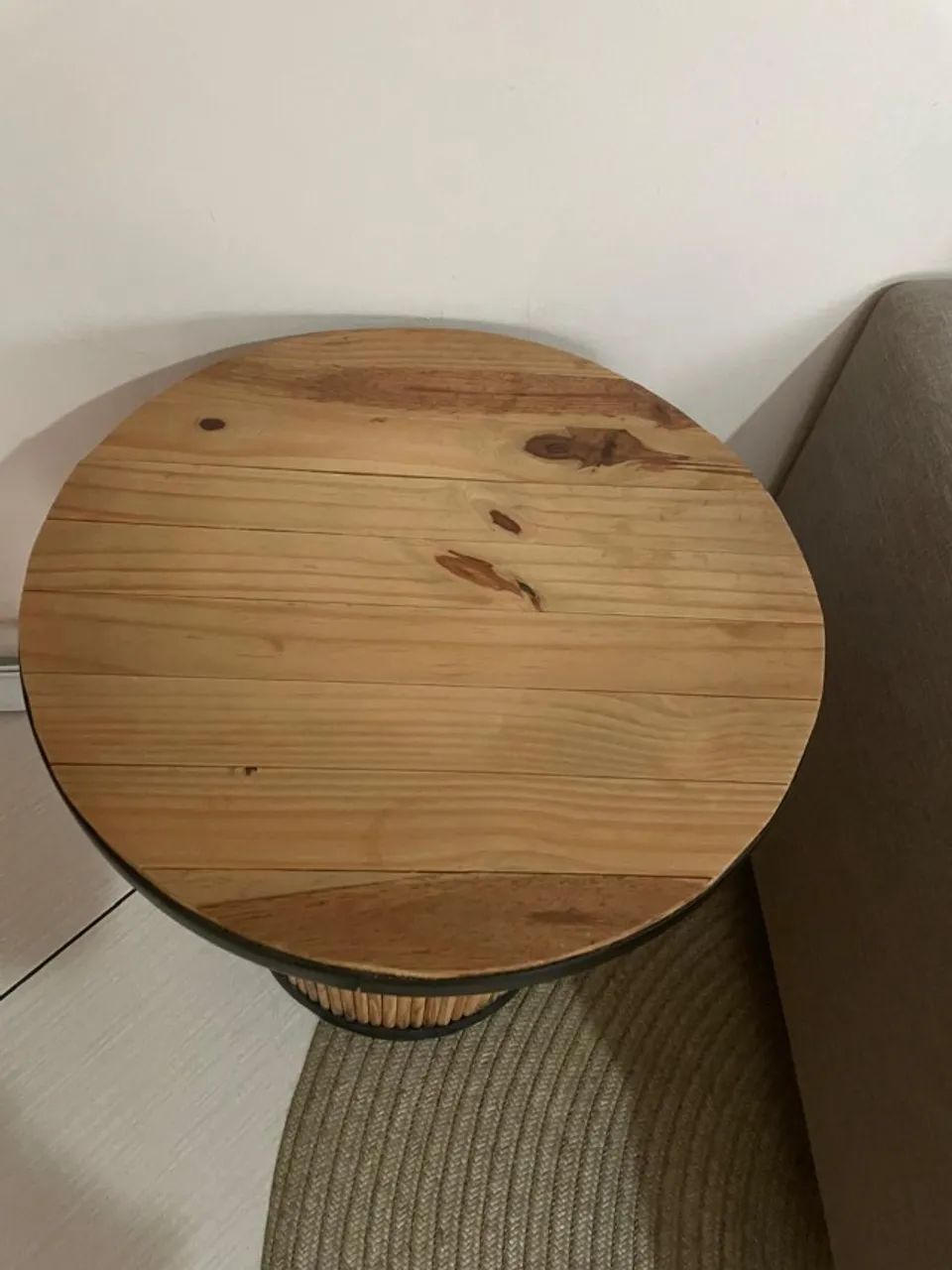 Mesa rústica artesanal - Foto 2