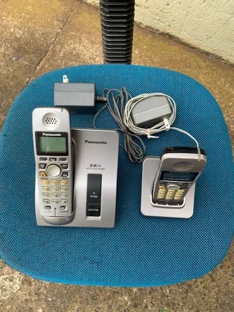 Telefone sem fio com duas bases64294632894723121