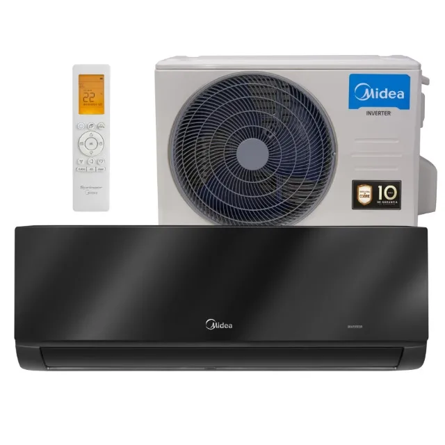 Ar Condicionado Split Inverter 18000 BTU Black Edition Q/F Midea 220v Lacrado