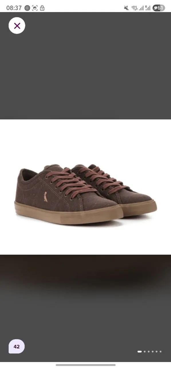 Tênis Reserva- masculino marrom