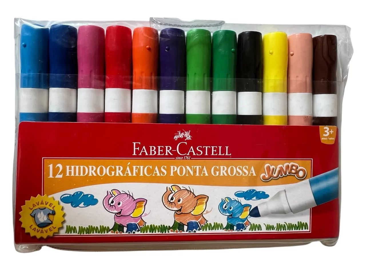 Kit escolar canetinhas + lápis de cor  - Foto 5