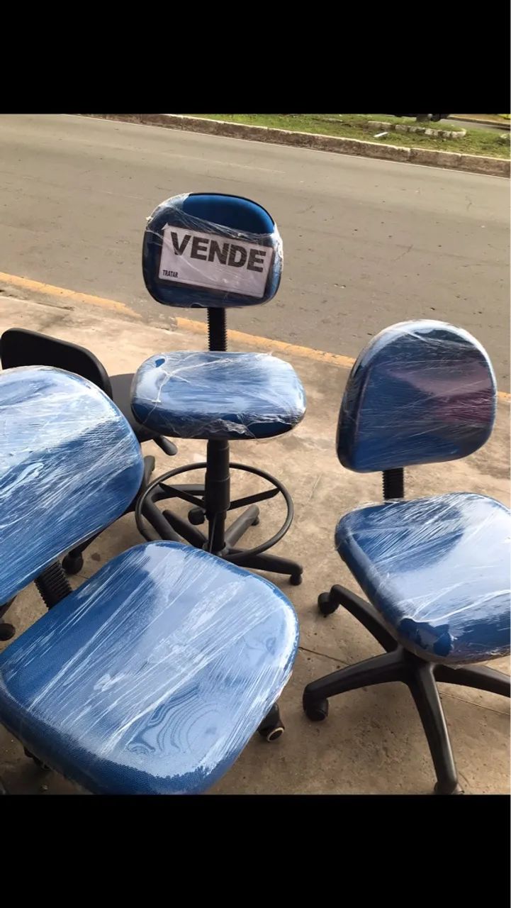 Cadeiras secretaria e caixa disponível a pronta entrega 