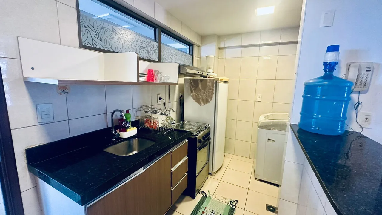 Apto 1 quarto mobiliado, à beira mar do Cabo Branco