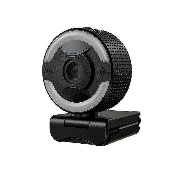 Webcam Redragon Oneshot Full HD 30FPS Com Microfone, Com Luz LED, Capa Magnética - WZetta - Foto 3