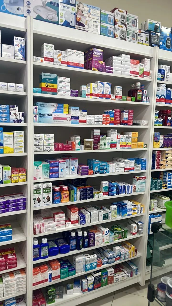 Móveis drogaria/ perfumaria/ loja usado - Foto 3