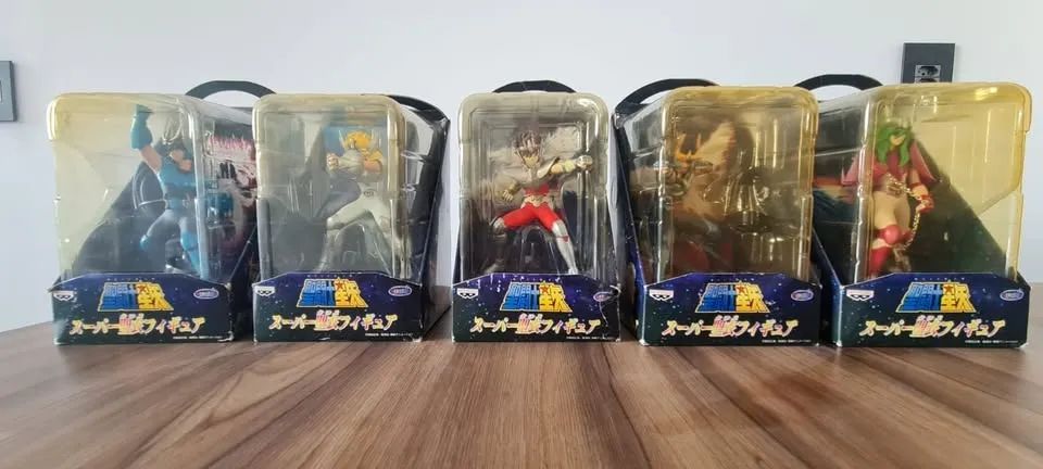 Set Cavaleiros do Zodíaco - Banpresto 2000 - Hobbies e coleções