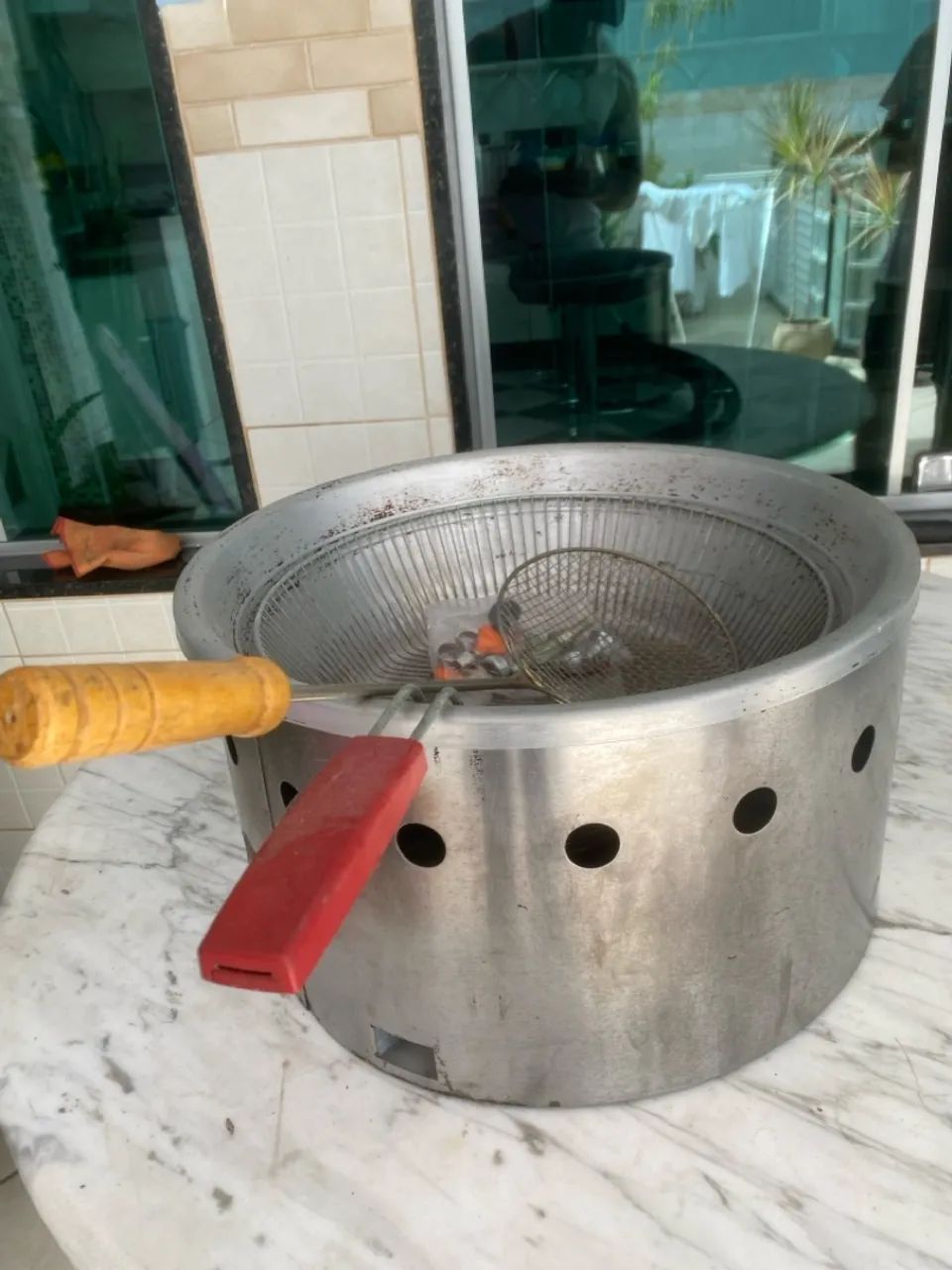 Tacho fritador a gás 7 litros PROGAS