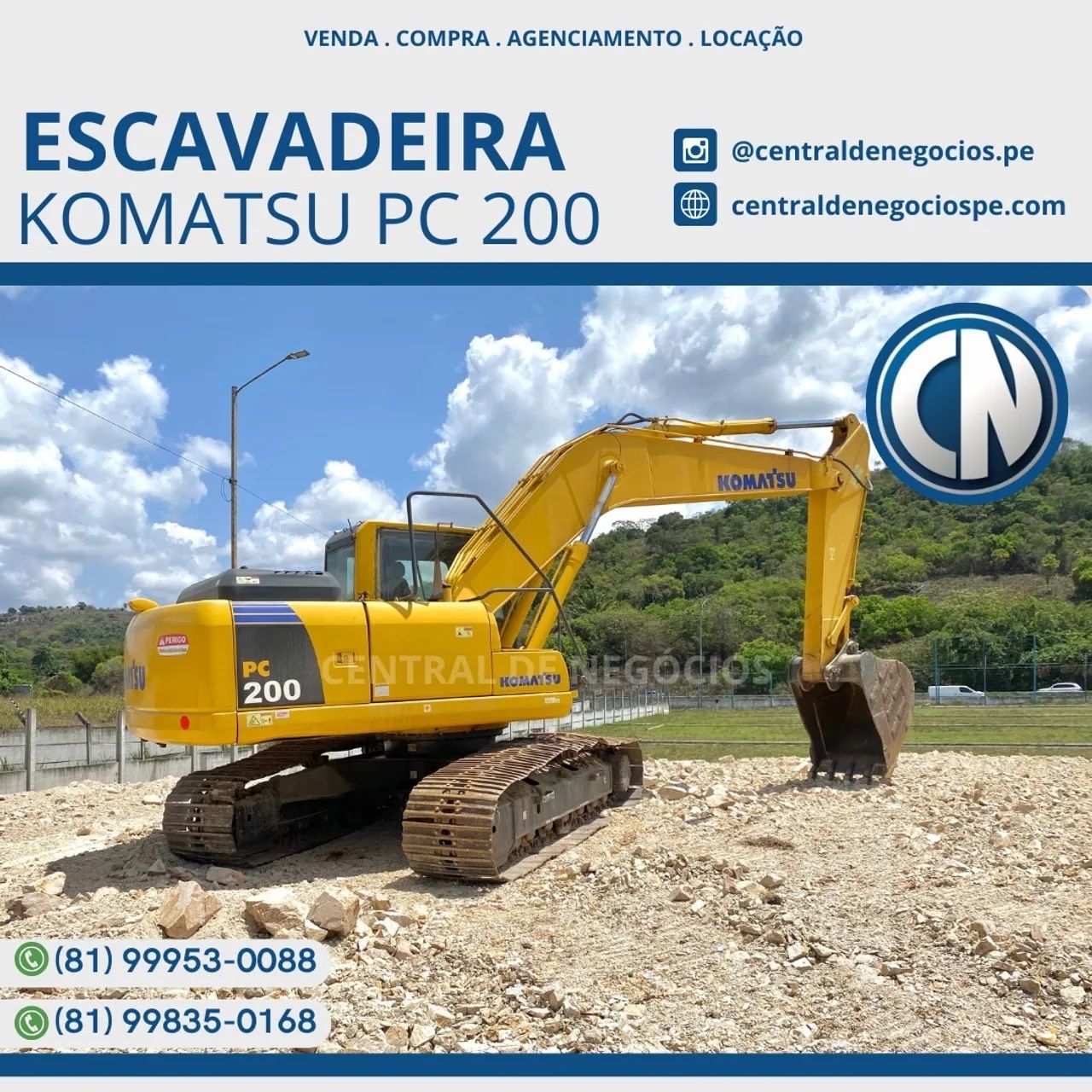 Escavadeira Komatsu PC 200 2008 - Foto 6