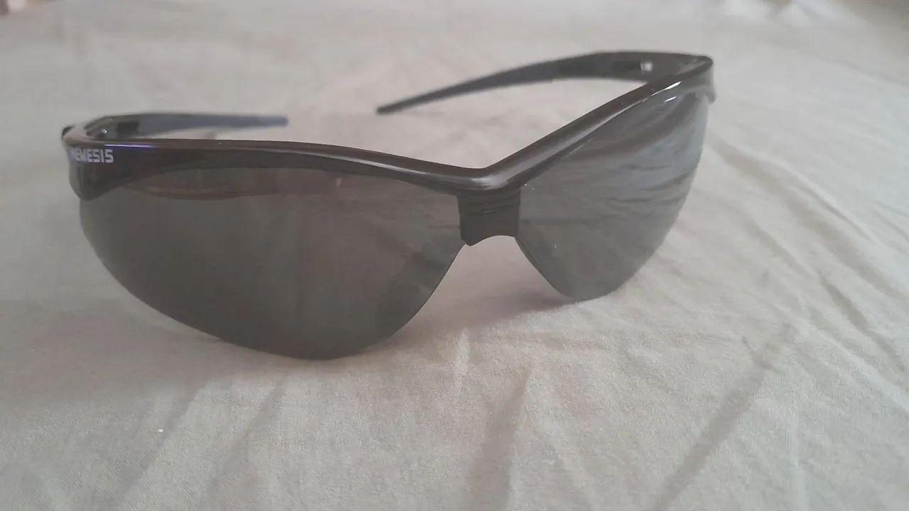 Oculos Nemesis Preto Ideal Para Paintball Airsoft Ciclismo - Foto 6