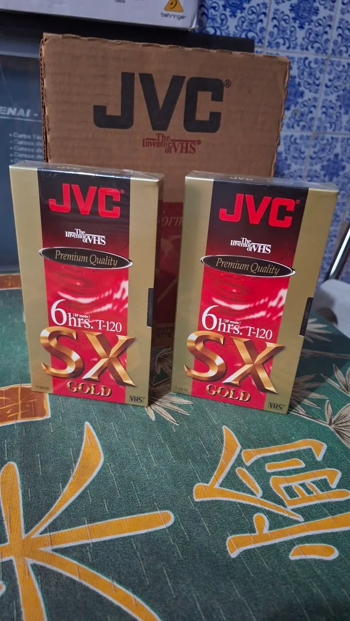 Fita VHS JVC SX 120