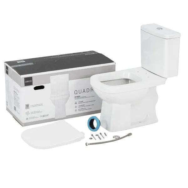 vaso caixa acoplada deca quadra
