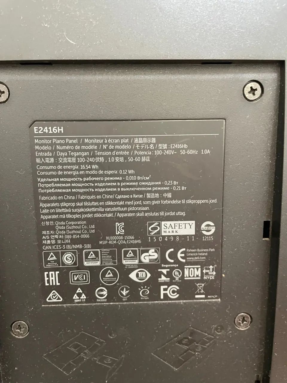 Monitor Dell E2416H 24 polegadas - Foto 2