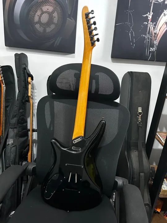 Guitarra Elétrica 1989 Yamaha Japan MG-M2G Neon Special Edition - Foto 3